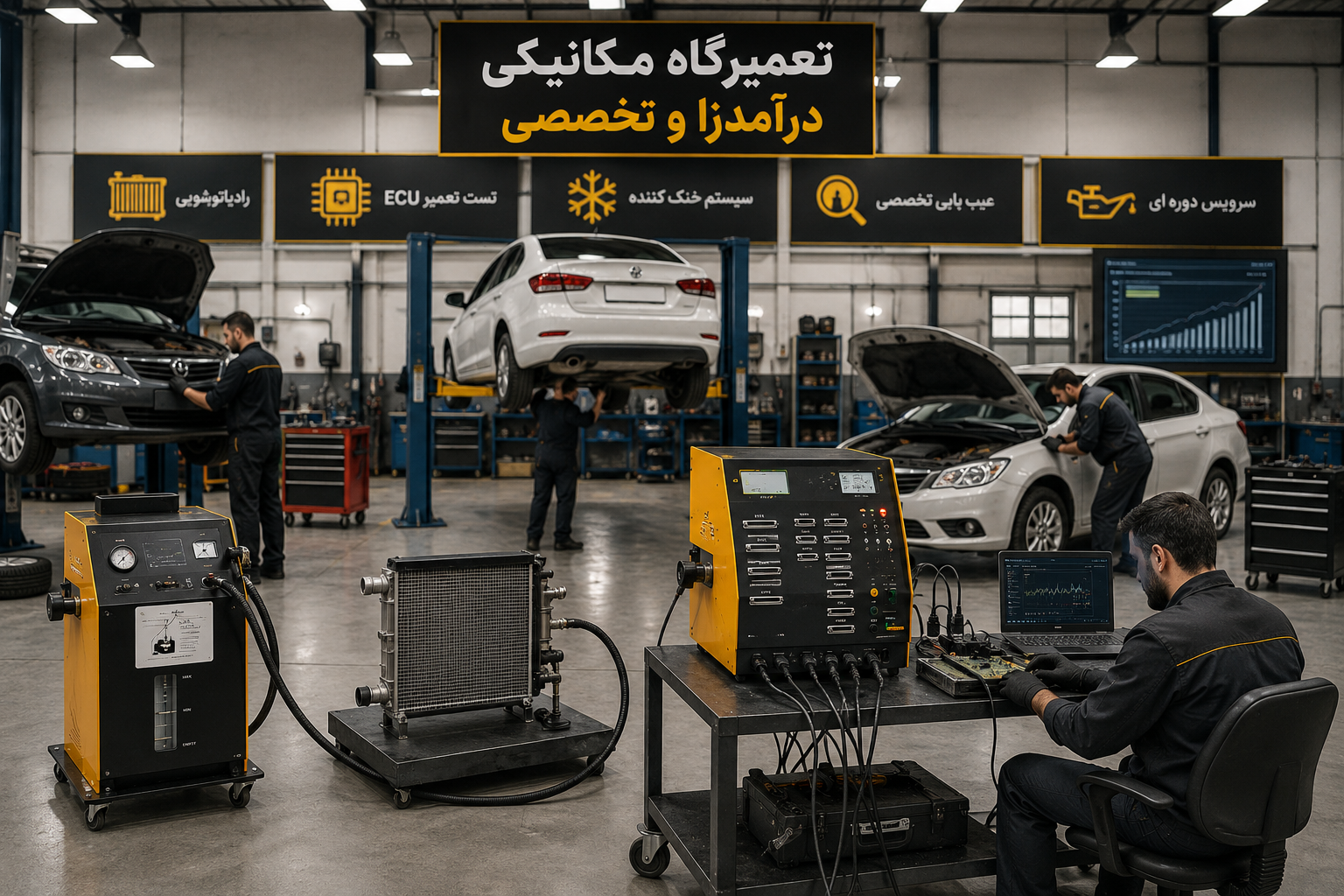 بهترین روشهای درآمدزایی از مکانیکی خودرو؛ راهنمای افزایش درآمد تعمیرگاه بهترین روشهای درآمدزایی از مکانیکی خودرو؛ راهنمای افزایش درآمد تعمیرگاه
